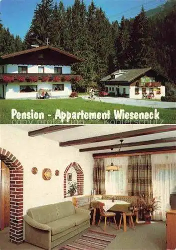 AK / Ansichtskarte  Flachau_AT Pension Appartements Wieseneck