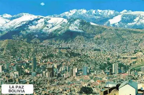 AK / Ansichtskarte  LA_PAZ_Bolivia Zona central Panorama