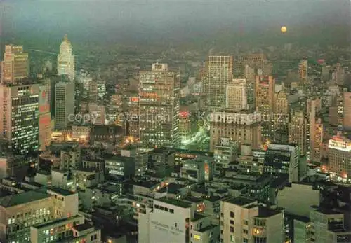 AK / Ansichtskarte  SAO_PAULO_Brazil Vista aerea noturna