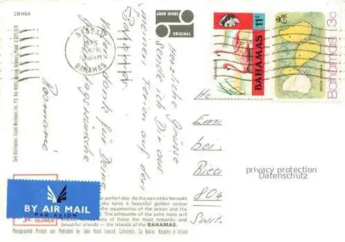 AK / Ansichtskarte  Nassau__Bahamas The Bahama Islands