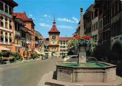 AK / Ansichtskarte  Morat_Murten_FR La Grand Rue