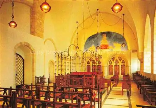 AK / Ansichtskarte  Jerusalem__Yerushalayim_Israel The Yochanan Ben Zakal Sephardi Synagogue