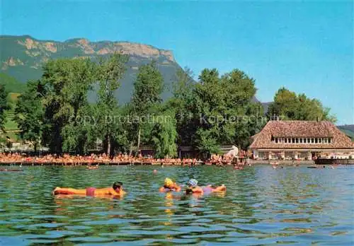 AK / Ansichtskarte  Kalterer_See_Suedtirol Restaurant und Strandbad Lido