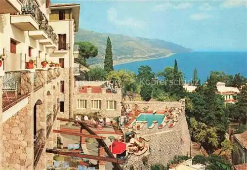 AK / Ansichtskarte  Taormina_Sicilia_IT Hotel Ariston