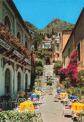 AK / Ansichtskarte  Taormina_Sicilia_IT Angolo caratteristico