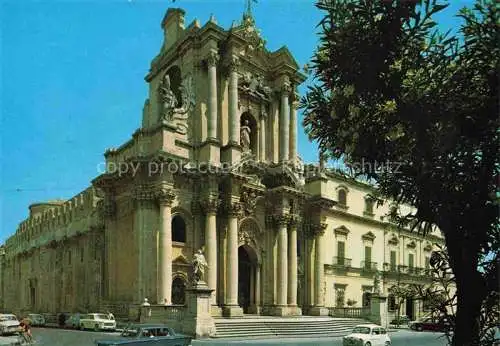 AK / Ansichtskarte  Siracusa_Syrakus_Sicilia_IT La Cattedrale e tempio di Minerva