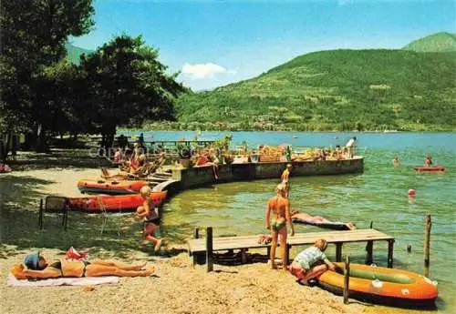 AK / Ansichtskarte  Caldonazzo_Trient_Trentino-Alto Adige_IT Lago di Caldonazzo Motivo al Camping