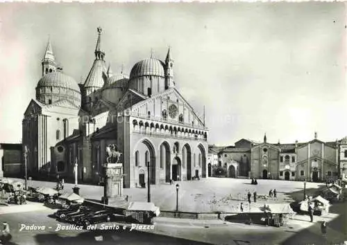 AK / Ansichtskarte  PADOVA_Veneto_IT Basilica del Santo e Piazza