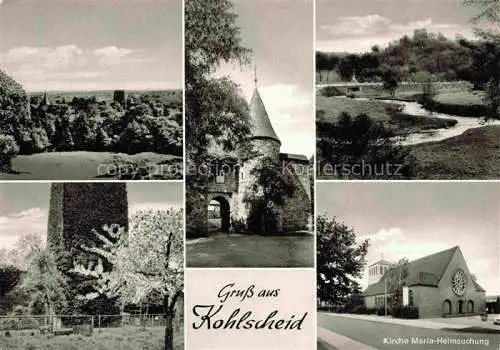 AK / Ansichtskarte  Kohlscheid Panorama Stadttor Kirche Maria Heimsuchung