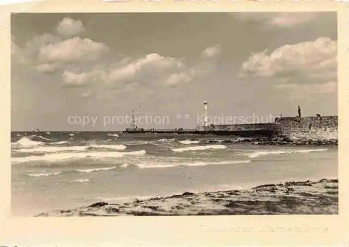 AK / Ansichtskarte  Warnemuende_Ostseebad Panorama Leuchtturm