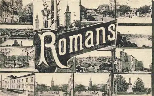 AK / Ansichtskarte  Romans_-sur-Isere_26_Drome Vue partielle