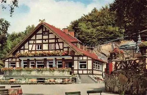 AK / Ansichtskarte  Koenigstein__Taunus Klostergut Rettershof mit Kaffee zum froehlichen Landmann und Reitschule