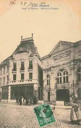 AK / Ansichtskarte  Toul_54_Meurthe-et-Moselle Foyer u Theatre Cafe de la Comedie