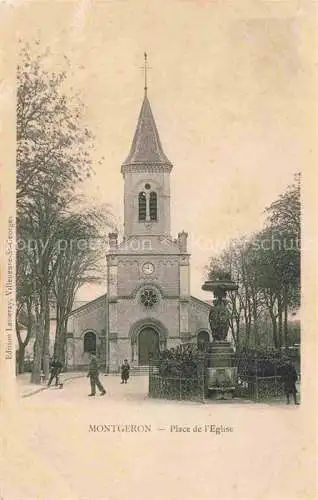 AK / Ansichtskarte  Montgeron_91_Essonne Place de l'Eglise