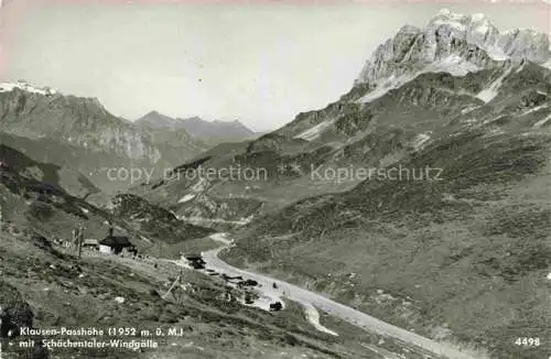 AK / Ansichtskarte  Klausenpass_1948m_UR Klausen Passhoehe mit Schaechentaler Windgaelle