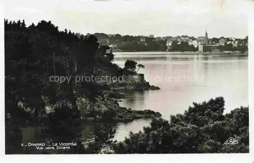 AK / Ansichtskarte  DINARD_35 La Vicomte Vue vers Dinard