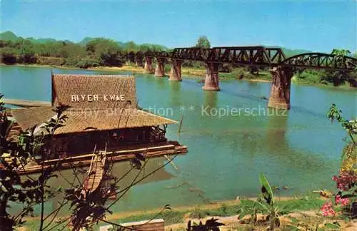 AK / Ansichtskarte  Kanchanaburi_Thailand Railway Bridge Saphan River Kwae