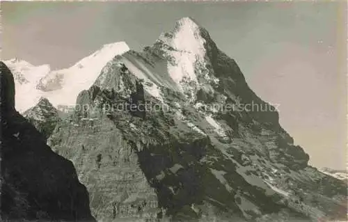 AK / Ansichtskarte  Grindelwald_BE Grosse Scheidegg Moench und Eiger