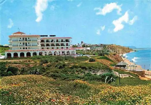 AK / Ansichtskarte  Conil_de_la_Frontera Hotel Flamenco Vista parcial y acceso a la playa