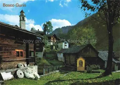 AK / Ansichtskarte  Bosco-Gurin_Vallemaggia_TI Walserdorf im Tessin