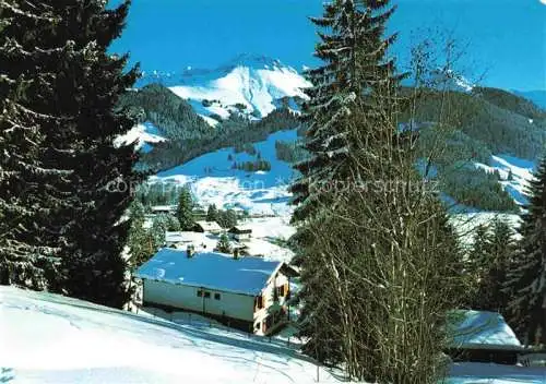 AK / Ansichtskarte  Schwarzsee__Zermatt_VS Ferienhaus Kaisereggblick mit Kaiseregg