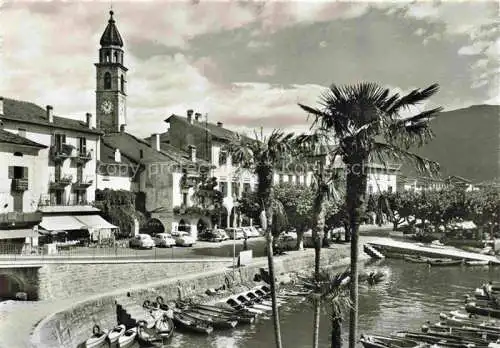 AK / Ansichtskarte  Ascona_Lago_Maggiore_TI Il porto