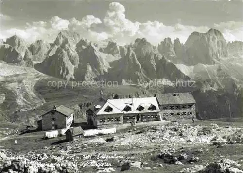 AK / Ansichtskarte  Schlernhaeuser_2457m_Bolzano_Dolomiti_IT Rifugio Monte Pez