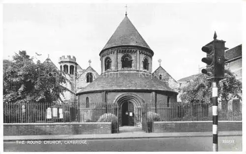 AK / Ansichtskarte  Cambridge__UK_Cambridgeshire The Round Church Valentines Postcard