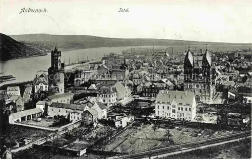 AK / Ansichtskarte  Andernach_Rhein Stadtpanorama