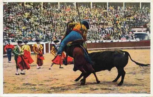 AK / Ansichtskarte  Corrida_de_Toros_Stierkampf_Bullfight-- L Roisin Barcelona Espania