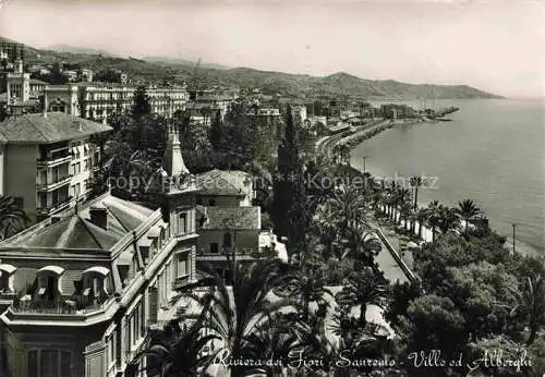 AK / Ansichtskarte  SANREMO_San_Remo_Liguria_IT Riviera dei Fiori Ville ed Alberghi