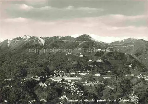 AK / Ansichtskarte  Trivero_Biella_Piemonte_IT e strada panoramica Zegna