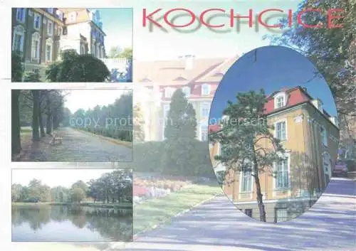 AK / Ansichtskarte  Kochcice_PL Hotel Allee Seepartie 