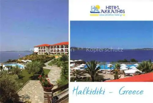 AK / Ansichtskarte  Halkidiki_Chalkidiki_Greece Hotel Akrathos Panorama