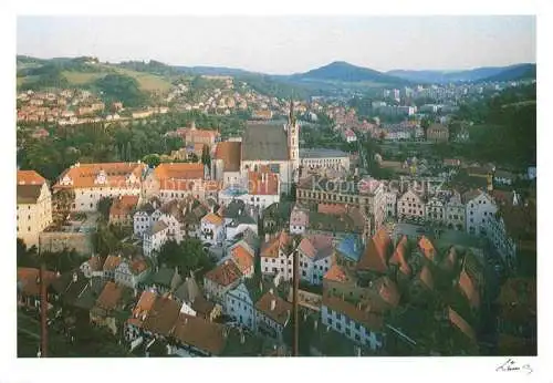 AK / Ansichtskarte  Cesky_Krumlov_Krumau_Moldau_CZ Michal Tuma Fliegeraufnahme