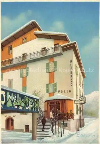 AK / Ansichtskarte  Bormio_Lombardia_IT Albergo Posta