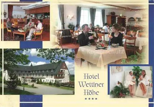 AK / Ansichtskarte  Seiffen_Erzgebirge Hotel Wettiner Hoehe Gastraeume Wellness