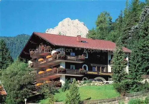 AK / Ansichtskarte  MITTENWALD_Bayern Gaestehaus Sonnenbichl