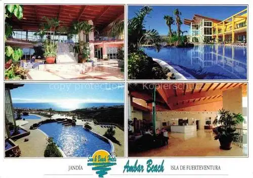 AK / Ansichtskarte  Jandia_Fuerteventura_Canarias_ES Ambar Beach Pools Foyer