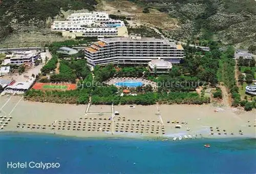 AK / Ansichtskarte  Faliraki_Rhodos_Greece Hotel Calypso Fliegeraufnahme