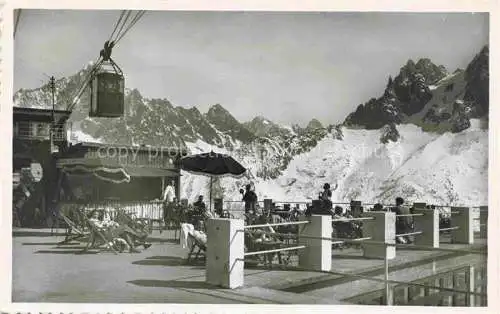 AK / Ansichtskarte  Plan-Praz_Brevent_Le_Chamonix-Mont-Blanc_74_Haute-Savoie Téléphérique de Chamonix Terrasse du Plan-Praz