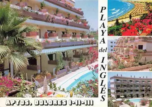 AK / Ansichtskarte  Playa_del_Ingles_Gran_Canaria_ES Apartamentos Dolores Strand