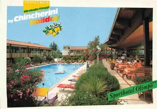 AK / Ansichtskarte  Garda_Lago_di_Garda Sporthotel Olimpico Piscina