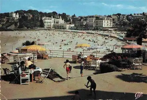 AK / Ansichtskarte  DINARD_35 La Plage vue de la terrasse du Crystal