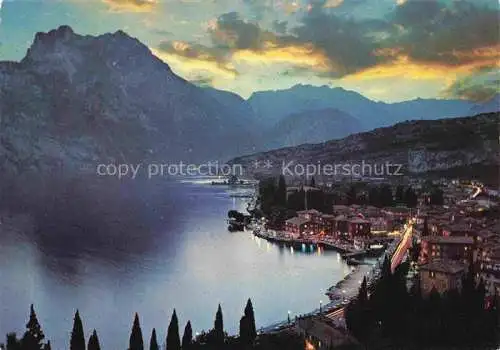 AK / Ansichtskarte  Torbole_Lago_di_Garda_IT Notturno