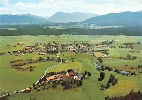 AK / Ansichtskarte  Sachsenkam Kloster Reutberg Fliegeraufnahme