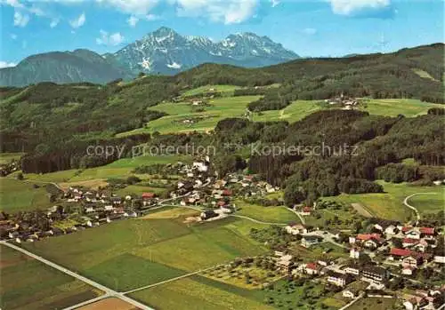 AK / Ansichtskarte  Ainring Fliegeraufnahme mit Ulrichshoegl Hochstaufen und Zwiesel