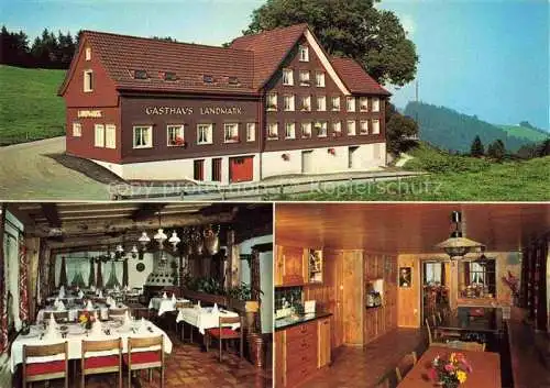 AK / Ansichtskarte  Oberegg_IR Gasthaus Landmark Gastraeume