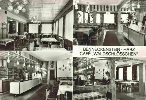 AK / Ansichtskarte  Benneckenstein_Harz Cafe Waldschloesschen Gastraeume