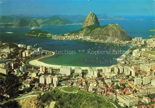 AK / Ansichtskarte  RIO_DE_JANEIRO_Brazil Panoramic view of Guanabara Bay